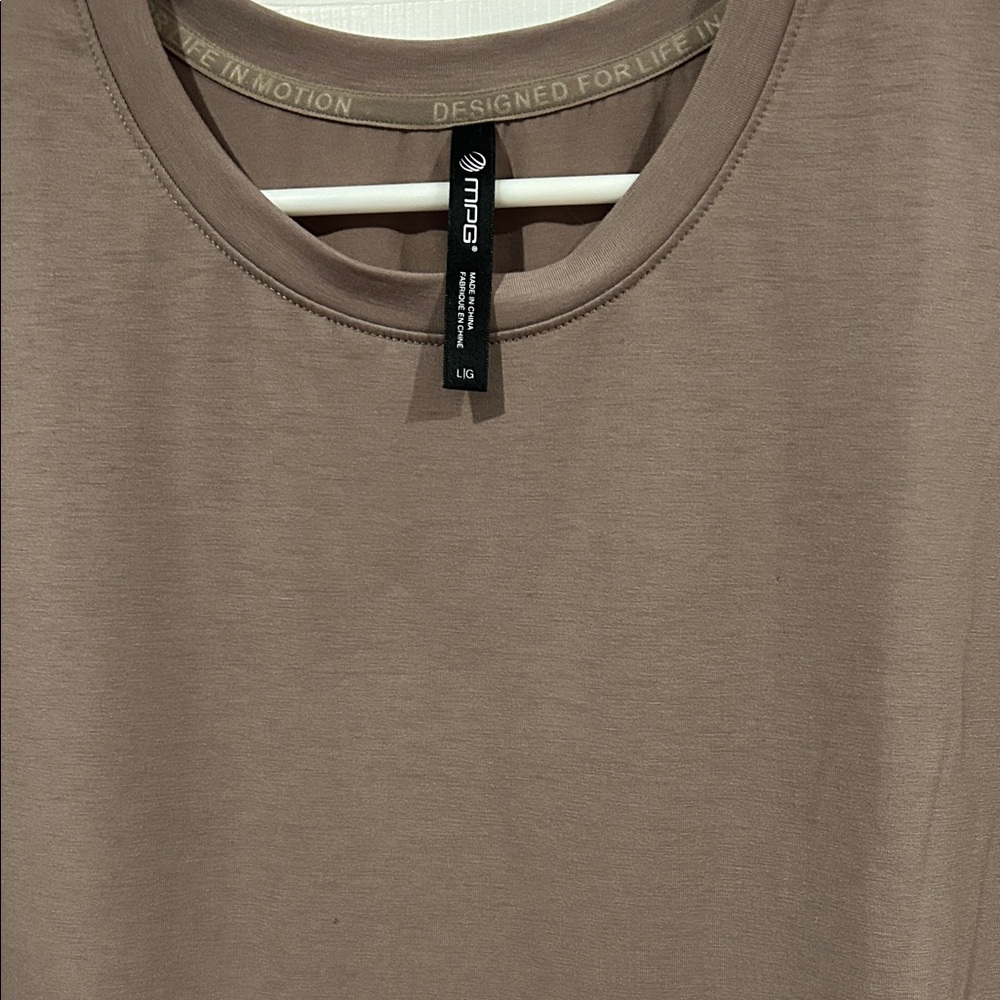 MPG Tan Muscle Tee for Women - Picture 5 of 6
